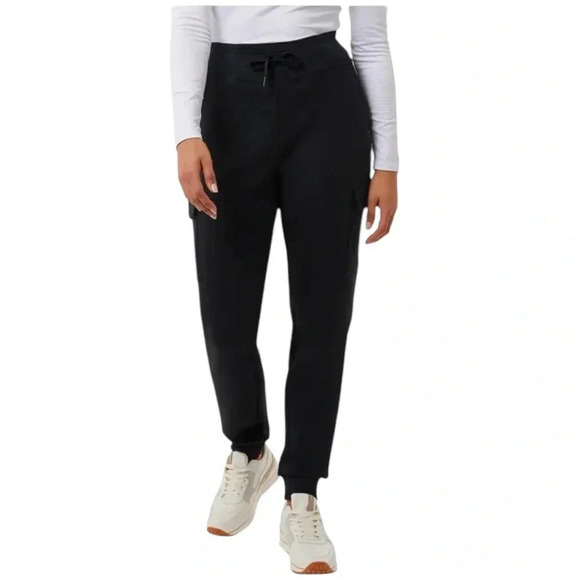 32 Degrees Heat Cargo Joggers XS Black Super Soft Stretch Comfort Loungewear NWT - Picture 1 of 14